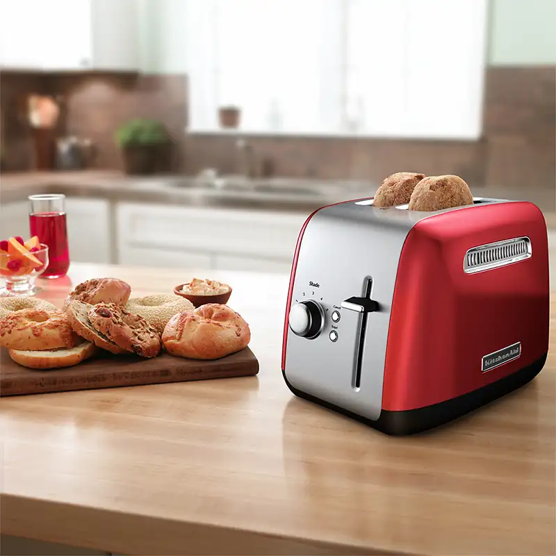 Tostadora de 2 Rebanadas KitchenAid KMT2115ER, Rojo