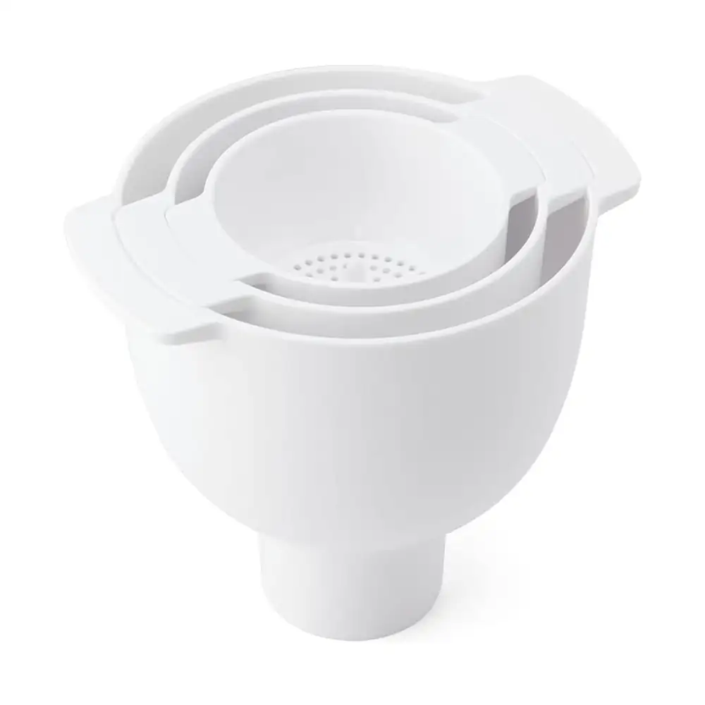 KitchenAid – Set Colador de 5 Piezas – KQ077BXWHA