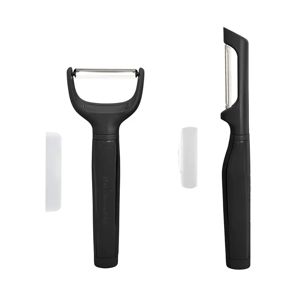 KITCHENAID GADGETS – SET PELADOR 2 PZAS NEGRO KITCHEAID 1A – KQ355OHOBA