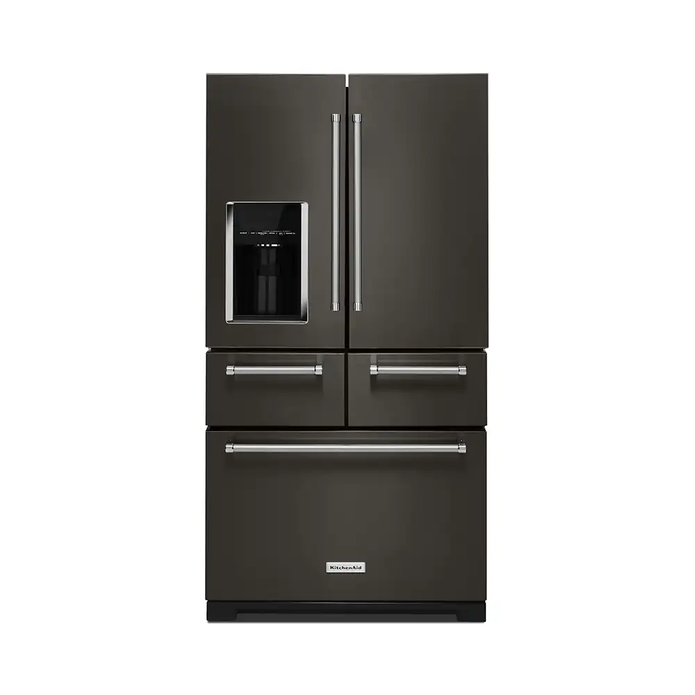 KITCHENAID – REFRIGERADORA FD 25cu NEGRA KITCHENAID 1AÑO – KRMF706EBS