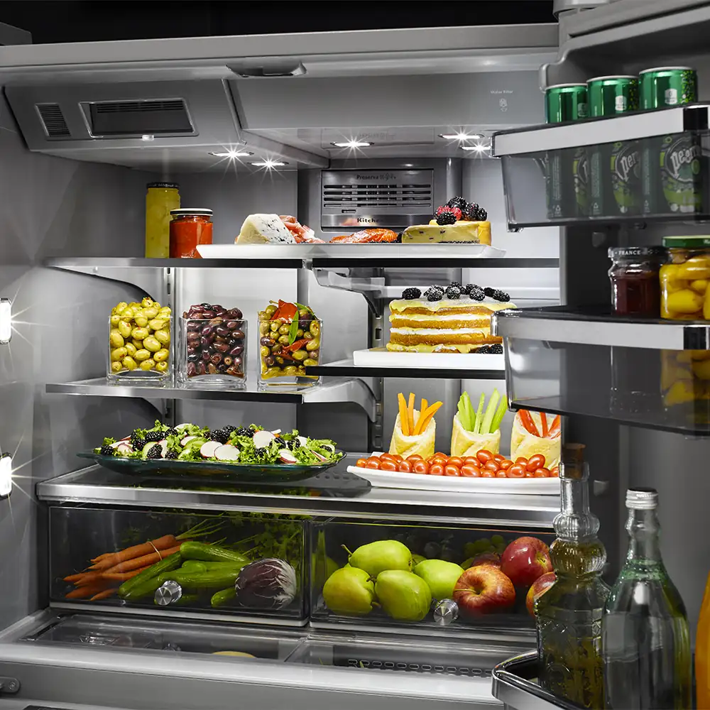 KITCHENAID - REFRIGERADORA FD 25cu KITCHENAID 1AÑO - KRMF706ESS