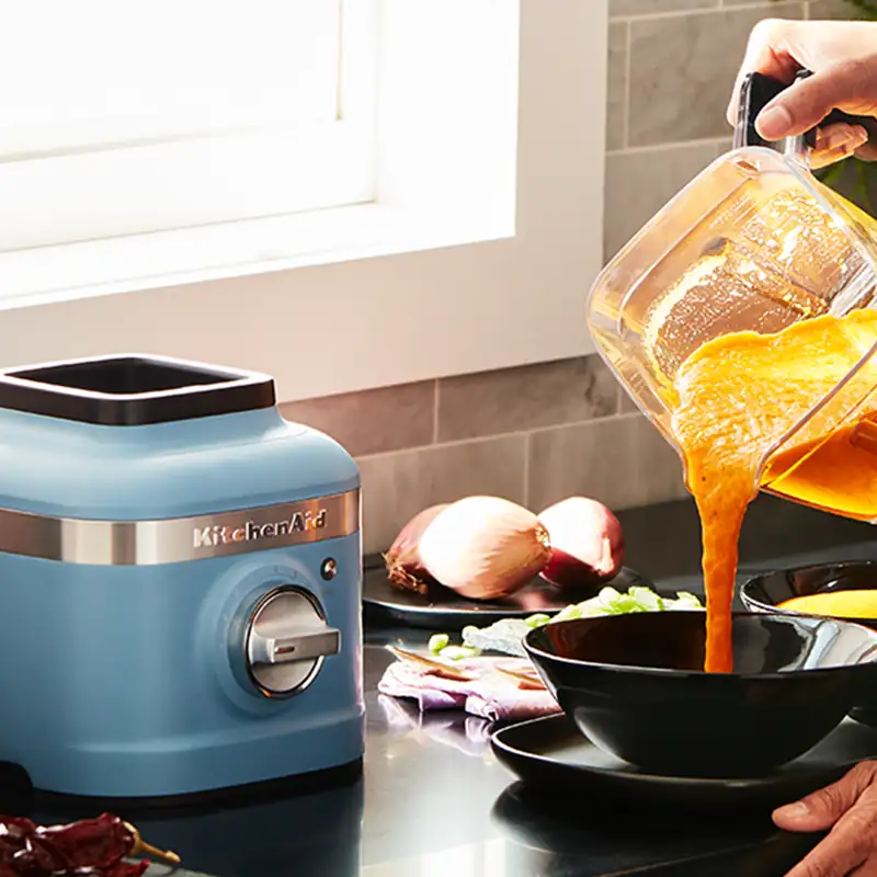 Licuadora K400 KitchenAid KSB4027VB Azul Velvet 1.6Lt, 5 velocidades