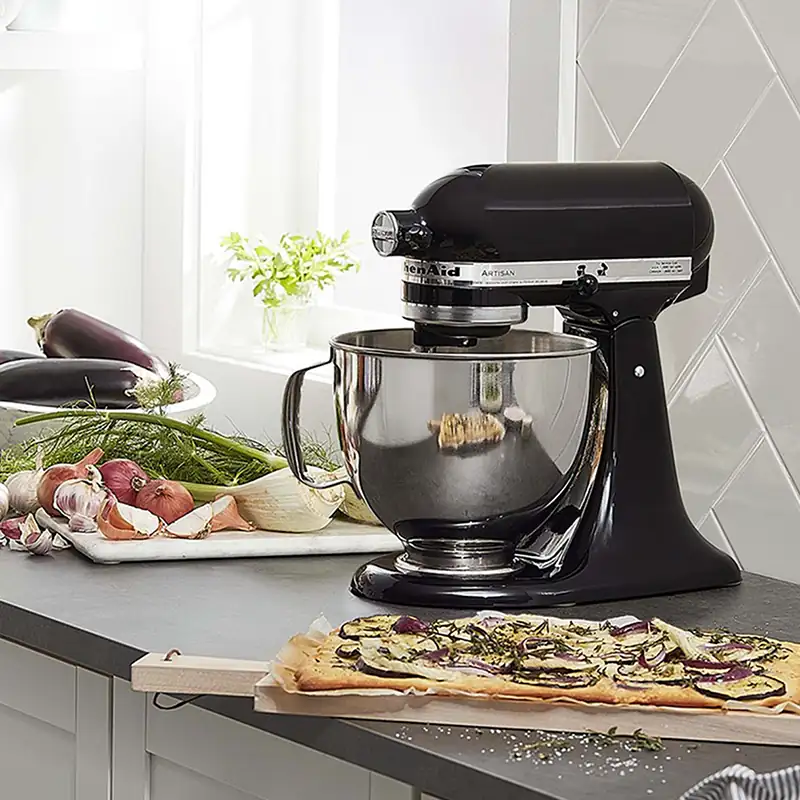 Batidora de Pedestal  KitchenAid Artisan KSM150PSOB Negro, 10 velocidades