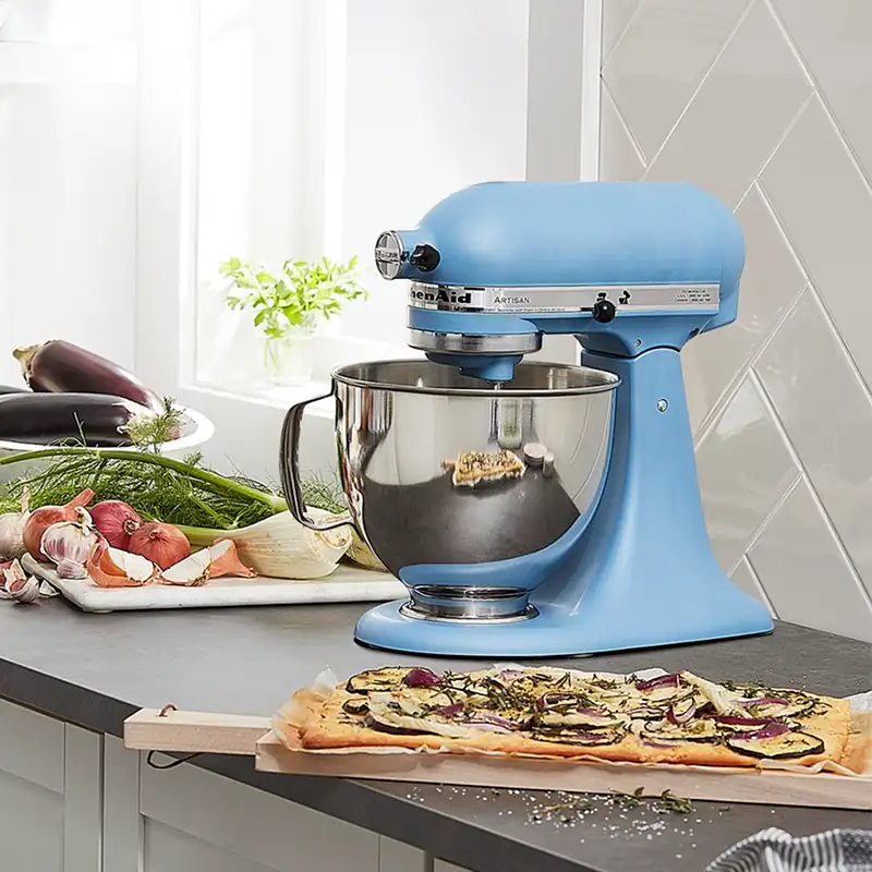 Batidora de Pedestal  KitchenAid Artisan KSM150PSVB Azul Velvet, 10 velocidades