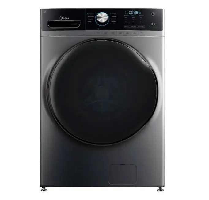 MIDEA – LAVADORA C/F 21KG SILVER – MH04W45/S-CA