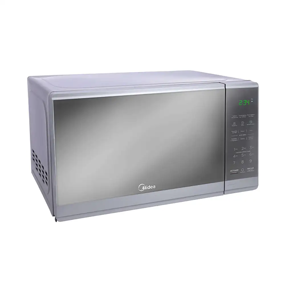 MIDEA – HORNO MICROONDAS 0.7cu SILVER MIDEA 1A – MMDF07S2MG-CA