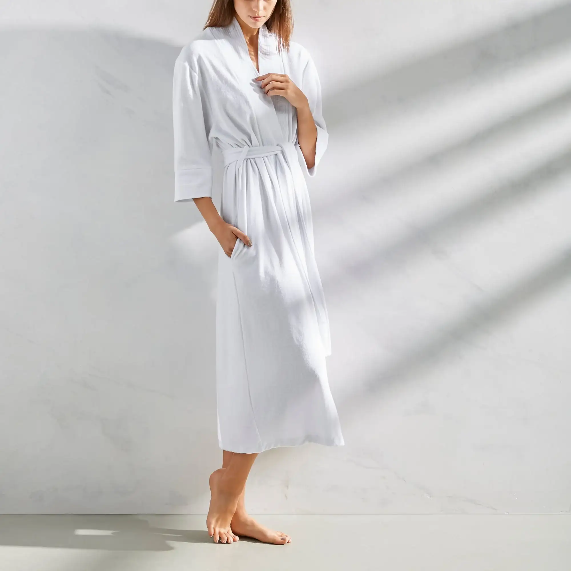 KASSATEX – BATA DE BAÑO MARLOW L/XL BLANCA KASSATEX – MRW149W