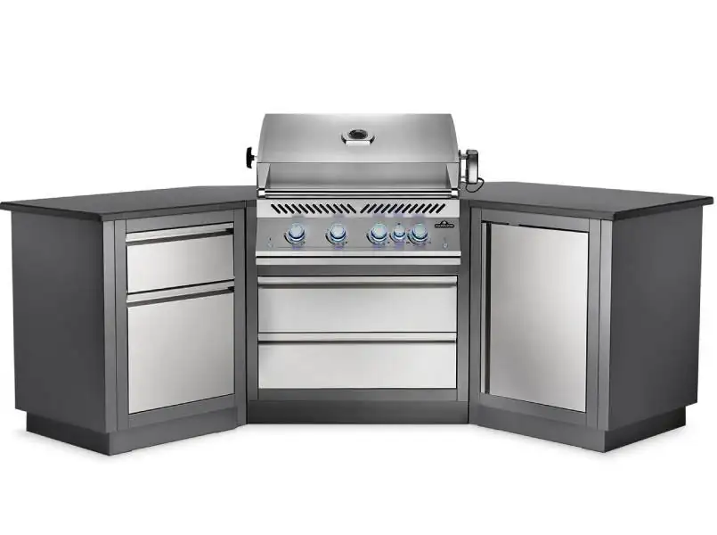 NAPOLEON – PARRILLA GAS C/MUEBLE INTEG S.700 INOX NAPOLEON 1A – ODK200-BIG32RBPSS-1