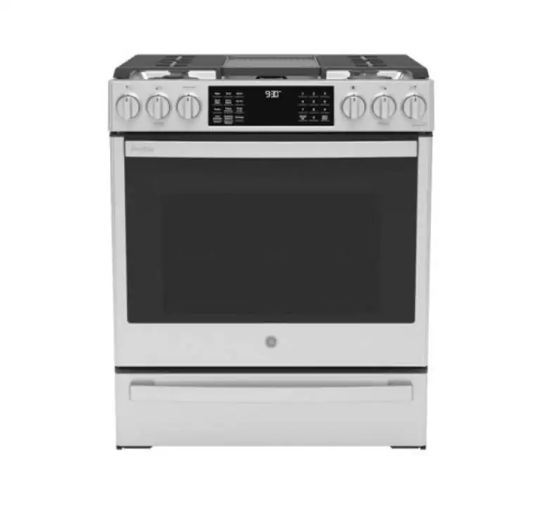 G.E. – COCINA DUAL 30″ 5Q CONV.  GE PROFILE 1 AÑO – P2S930YPFSUS