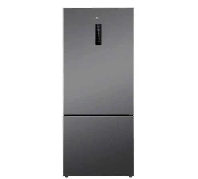 TCL – REFRIGERADORA BF 15cu BLACK INOX TCL 1A – P418BFB