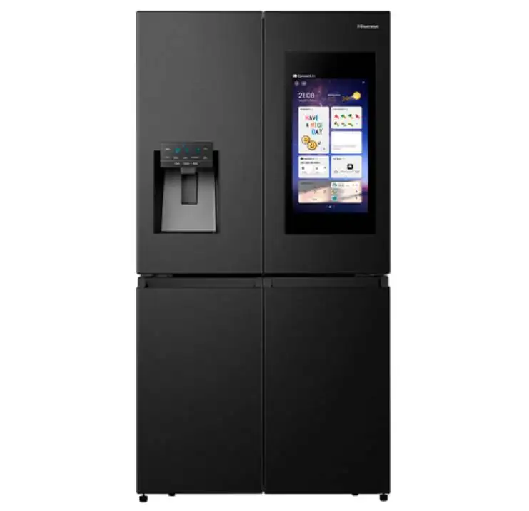 HISENSE – REFRIGERADORA FD 20cu NEGRA PANTALLA HISENSE 3A – RC20N6HBX1