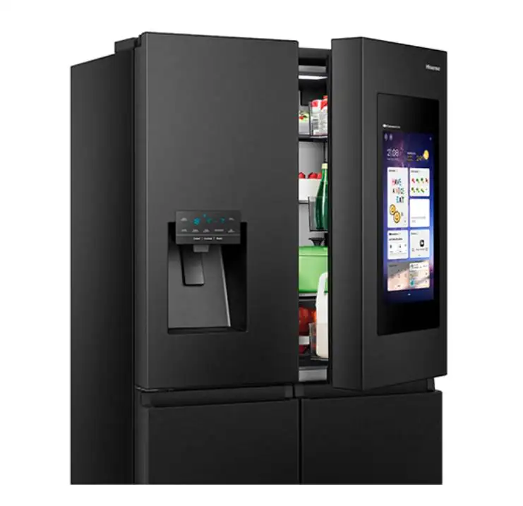 HISENSE - REFRIGERADORA FD 20cu NEGRA PANTALLA HISENSE 3A