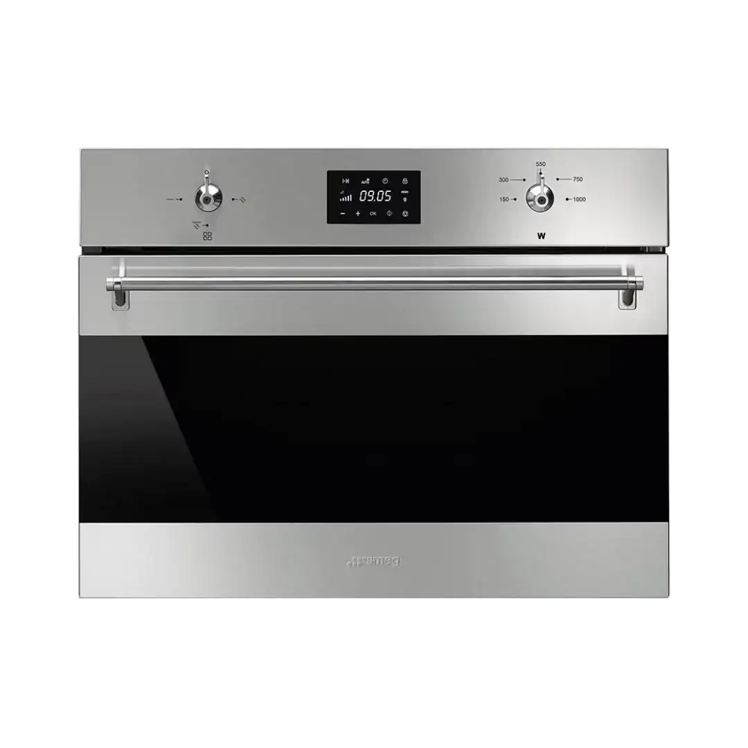 SMEG – HORNO MICROONDAS 24″ EMPOTRE SMEG 1A – SFU4300MX
