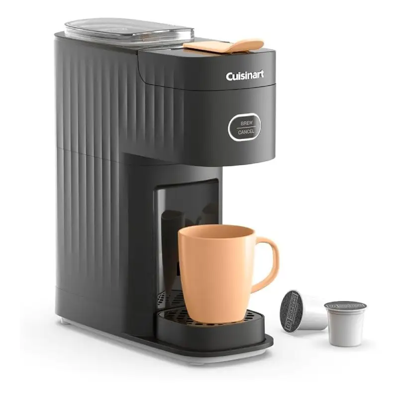 CUISINART – MAQUINA DE CAFE 1 TAZA NEGRA SOHO – SS-7BK