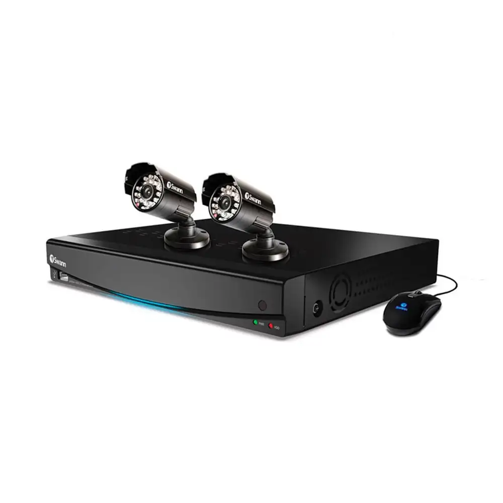 SWANN – SET 2 CAMARAS GRABADOR 500GB SWANN 1 AÑO – SWDVK414252