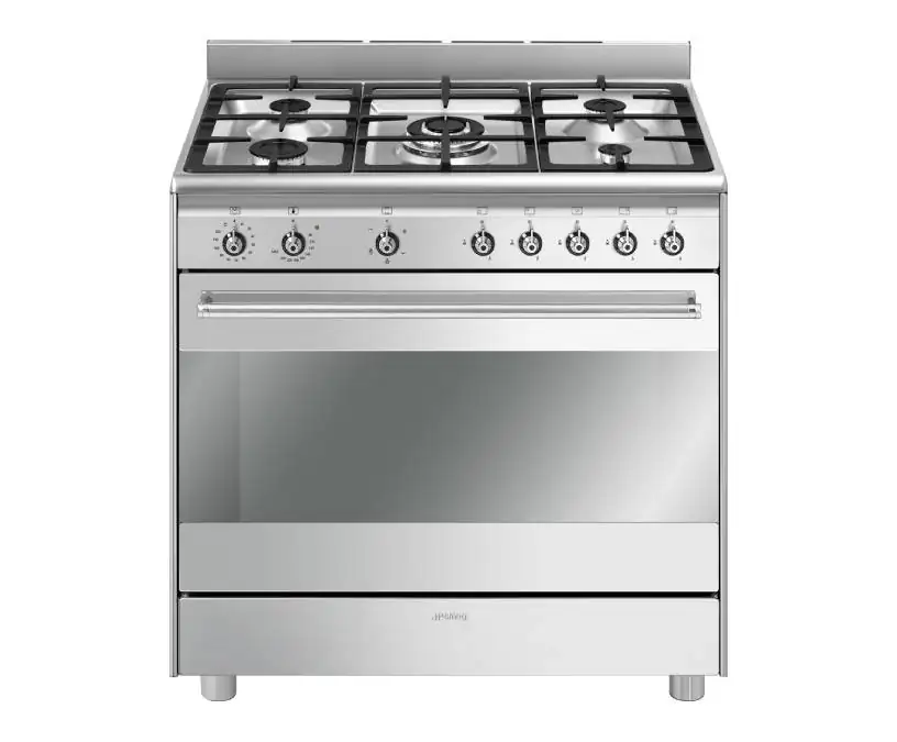 SMEG – COCINA GAS. 6Q 30″ INOX – SX91VJM2