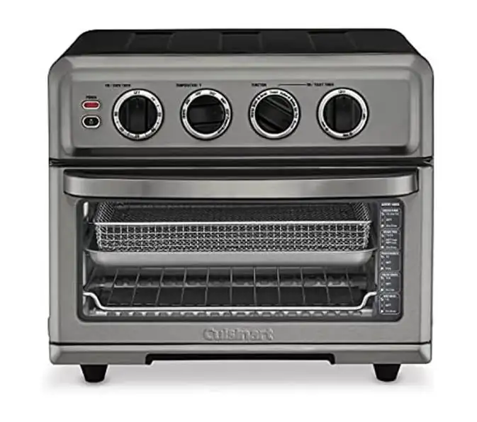 CUISINART – HORNO TOSTADOR CON FREIDORA DE AIRE – TOA70BKSNAS