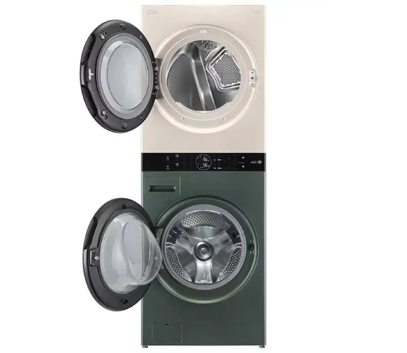 LG – CENTRO LAVADO ELEC. 22KG BEIGE/VERDE – WK25GBS6E
