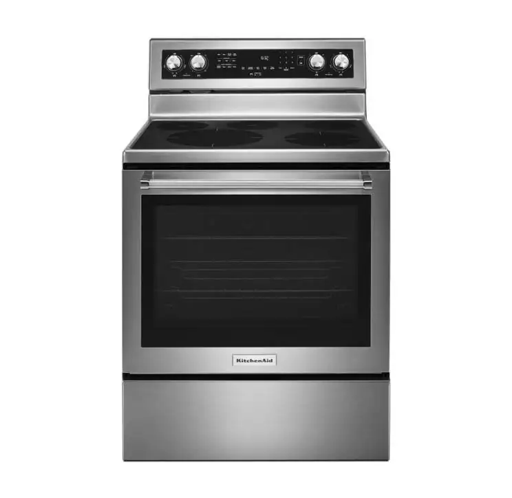 KITCHENAID – COCINA ELEC. 30″ INOX KITCHENAID 1A – YKFEG500ESS