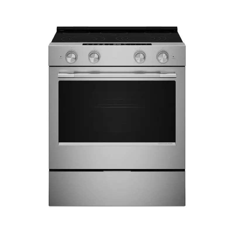 KITCHENAID – COCINA ELEC 30″ INOX – YKSES530SPS